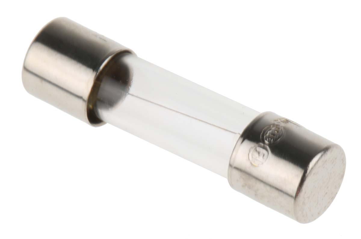S5002R Eaton 2A F Glass Cartridge Fuse, 5 x 20mm RS