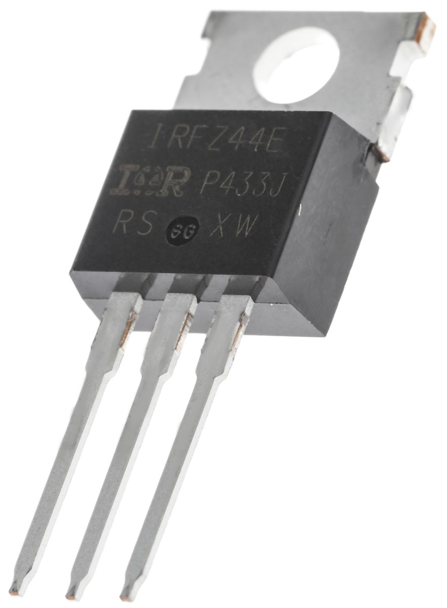 Infineon N-Kanal, MOSFET, 48 A 60 V, 3 ben, TO-220AB, HEXFET IRFZ44EPBF