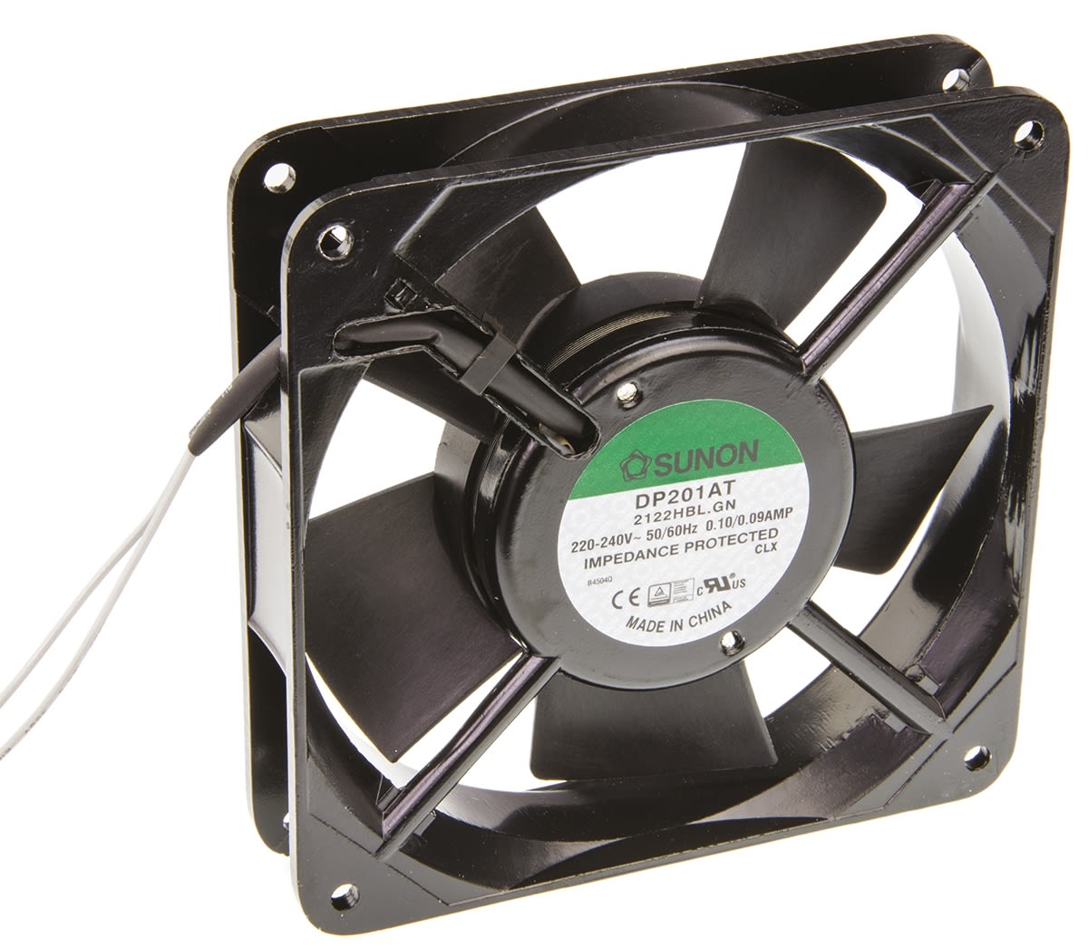 DP201AT/2122HBL.GN | Sunon DP Series Axial Fan, 230 V ac, AC Operation ...