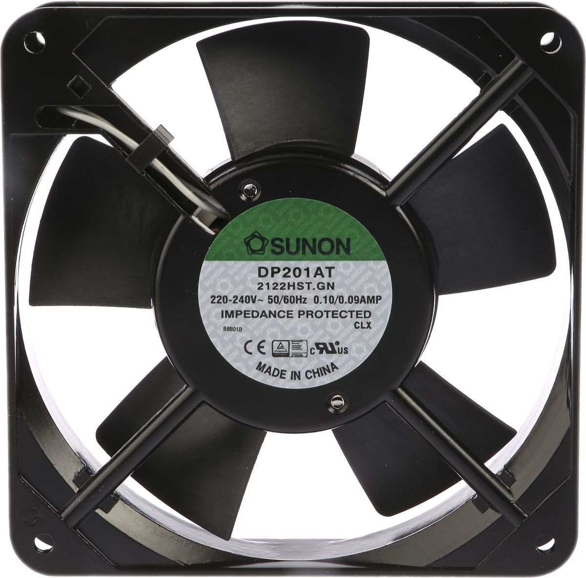 DP201AT/2122HST.GN | Sunon DP Series Axial Fan, 230 V ac, AC Operation ...