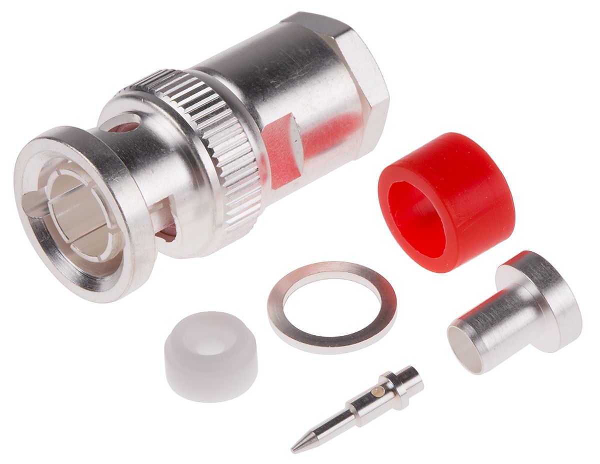 RS PRO 75Ω Straight Cable Mount, BNC Connector , Plug, BT 2003 RS