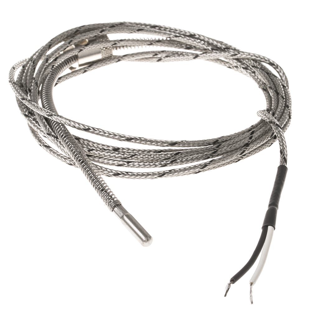 Termopar tipo J Correge, Ø sonda 0.5mm x 30mm, temp. máx +400°C, cable de 2.5m, conexión Cable
