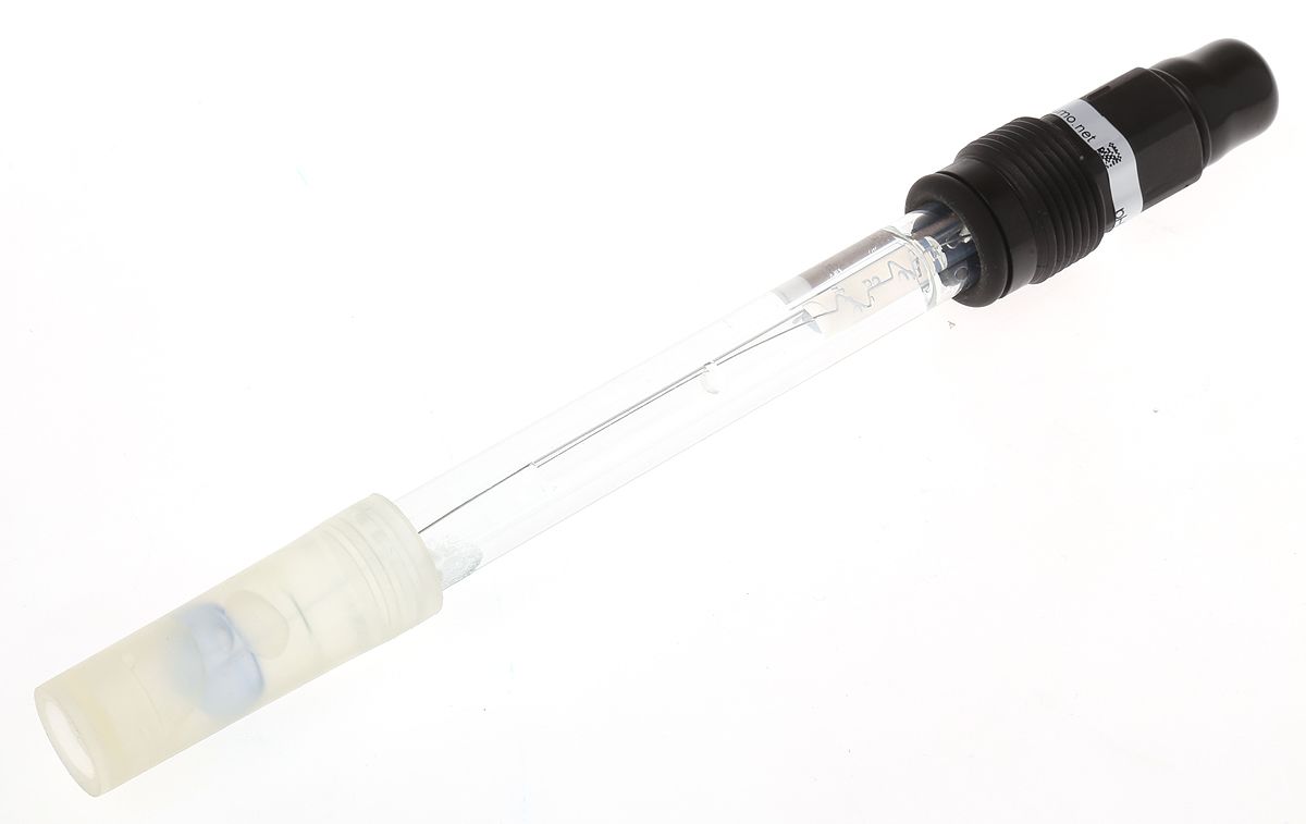 Jumo Glass pH Analysis Electrode, 0 to +60 °C, 0 to 12 pH