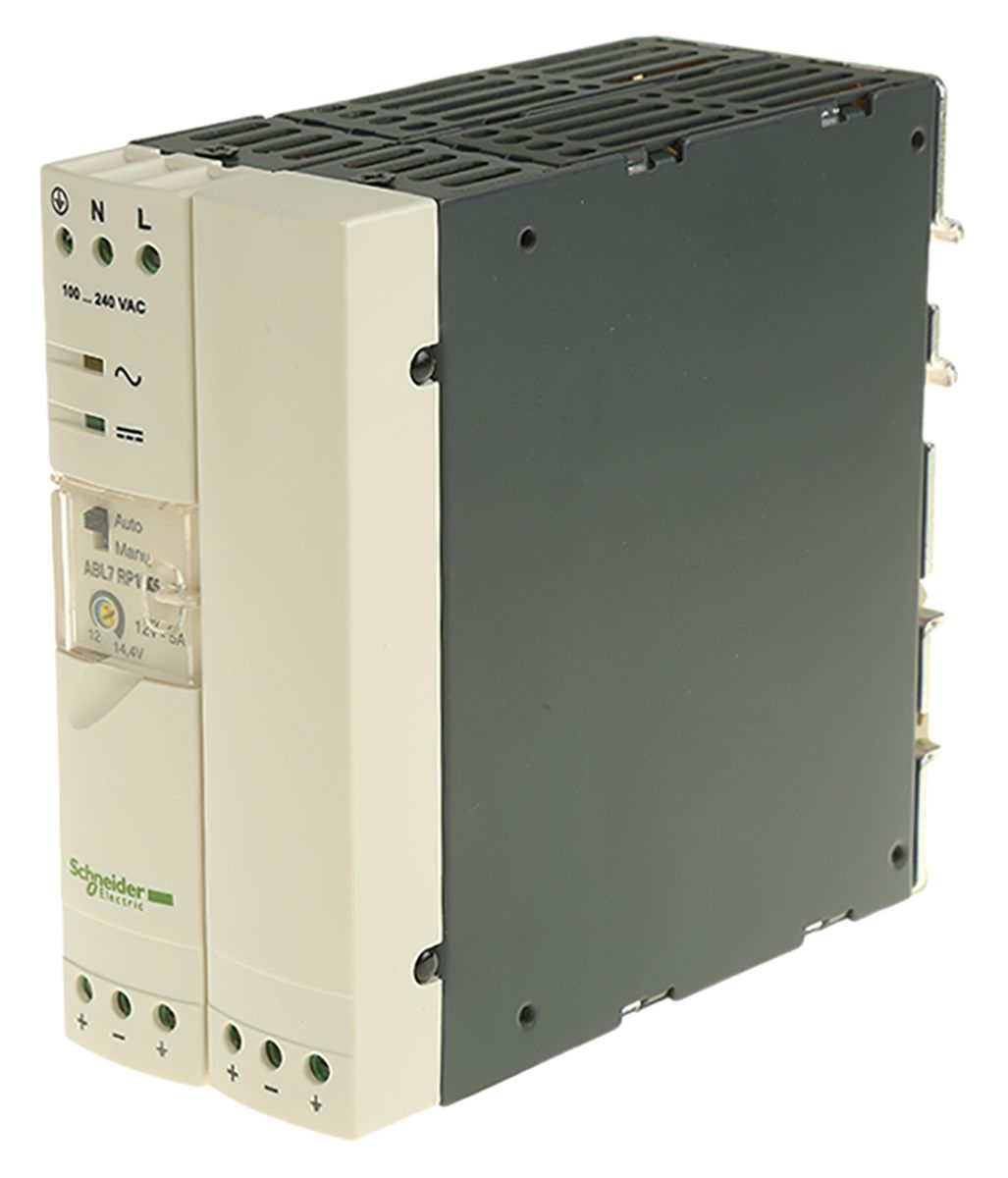 Abl7rp1205 Schneider Electric Switch Mode Din Rail Panel Mount Power Supply 100 → 240v Ac Ac 7394