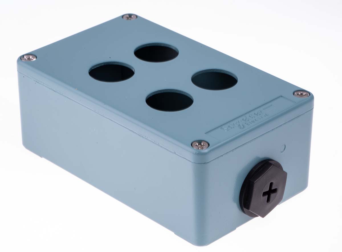 XAPM2204 Schneider Electric Blue Metal Harmony XAP Push Button