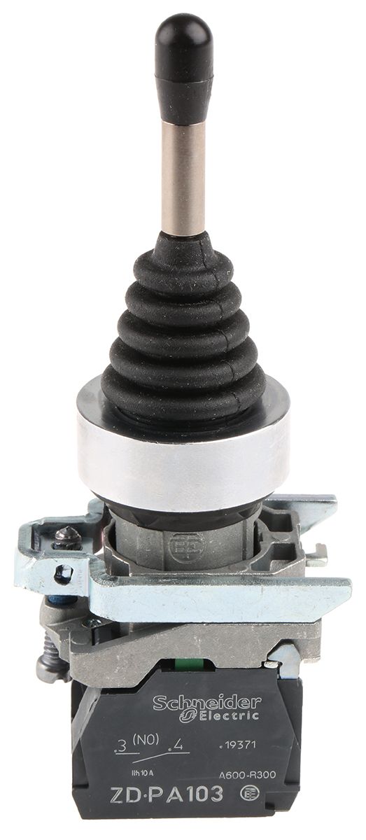 Schneider Electric 2-Axis Joystick Switch Lever, Stay Put, IP66 600V