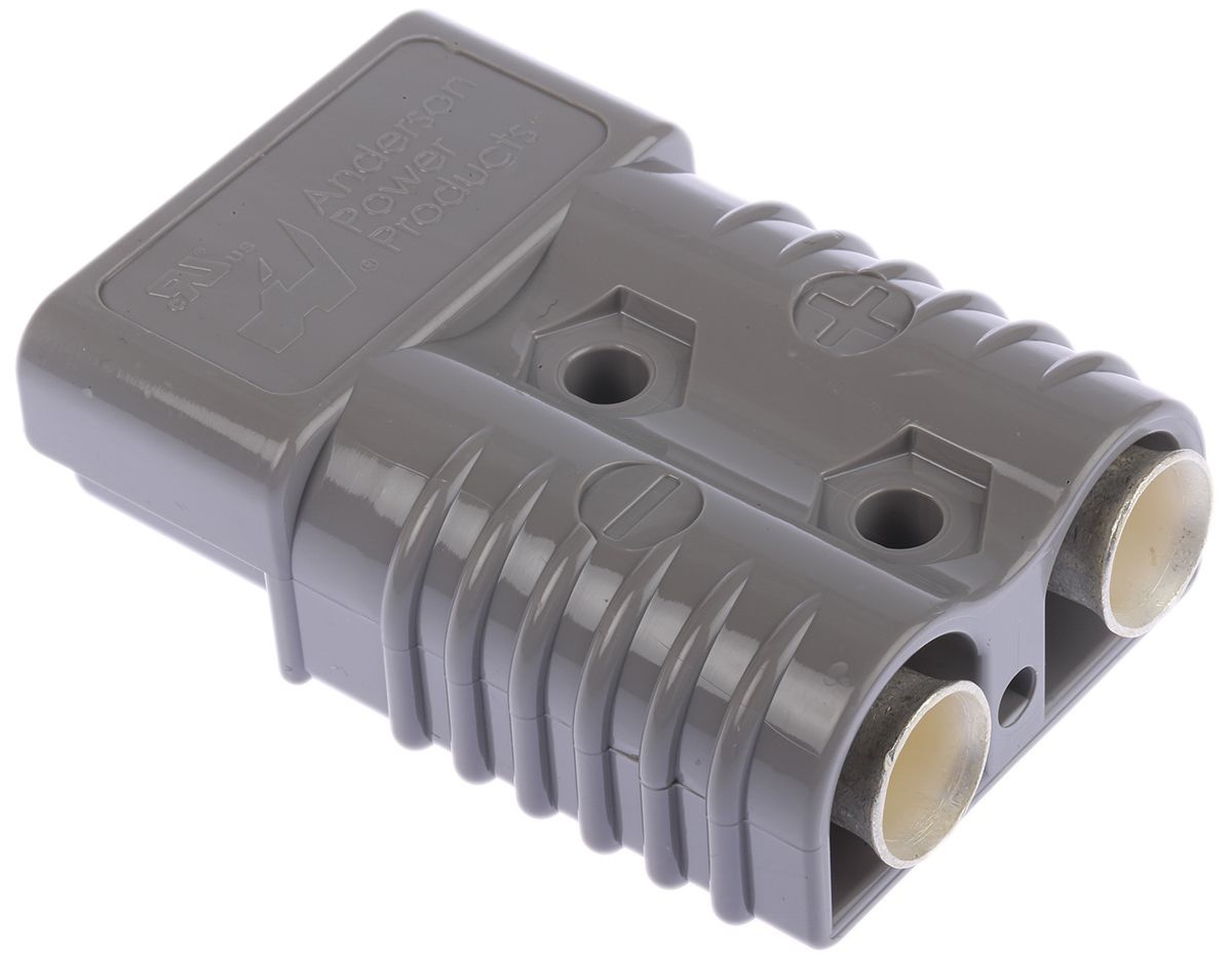 Anderson Power Products, SB175 Series 2 Way Battery Connector, Feed Through, 175A, 600 V