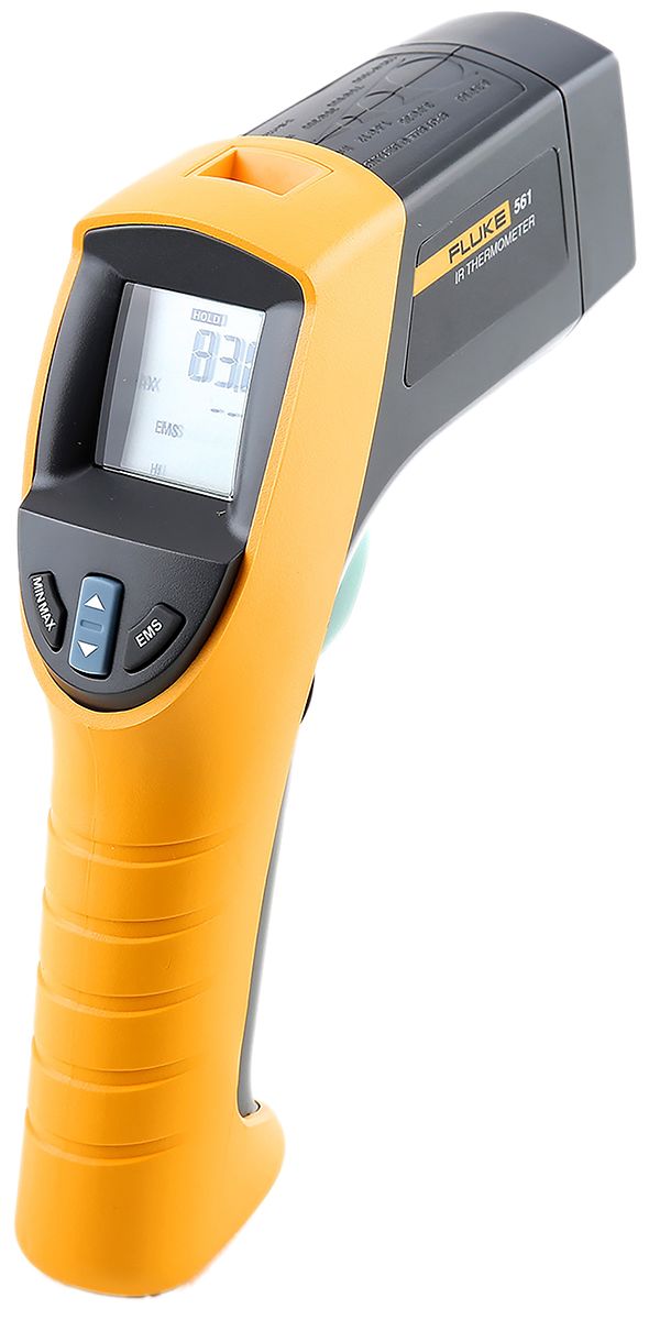 Fluke 561 Infrared Thermometer Bundle, -40°C Min, +550°C Max, °C and °F Measurements