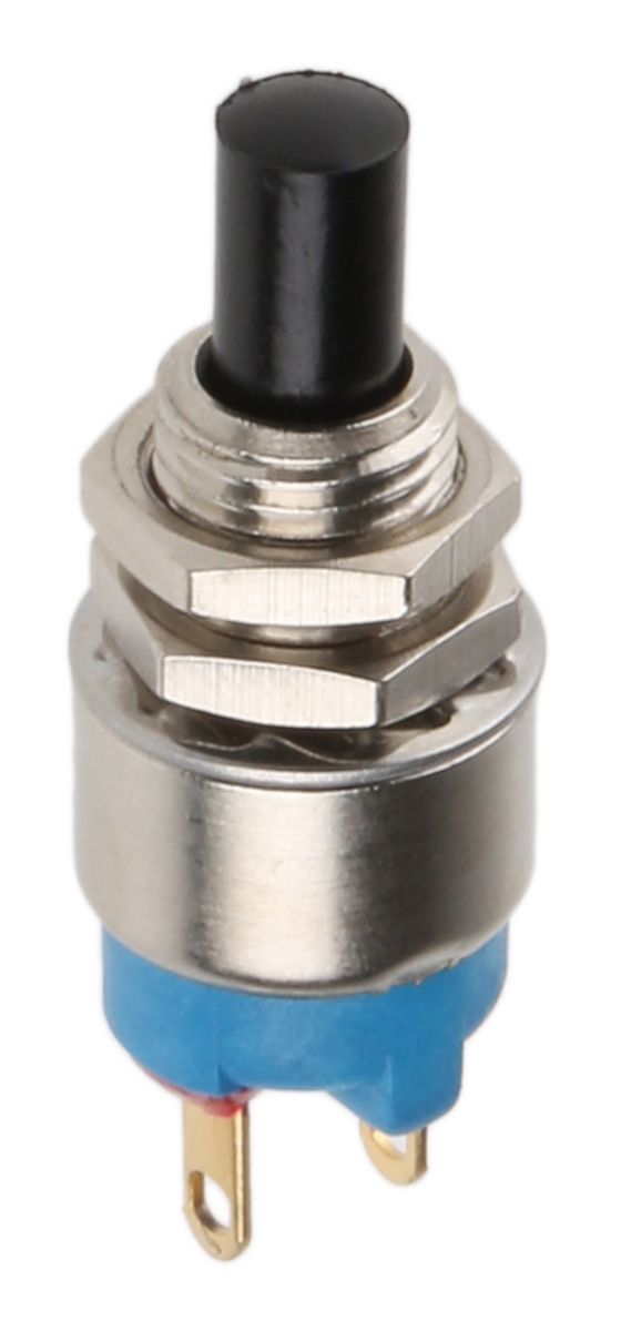 9633NCDB APEM Momentary Push Button Switch, Panel Mount, SPST, 6.5mm