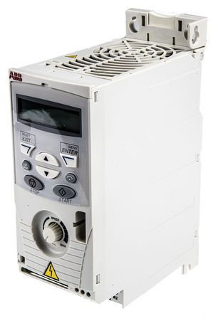 ABB ACS150 Inverter Drive, 3-Phase In, 500Hz Out, 0.75 kW, 400 V ac, 2.4 A