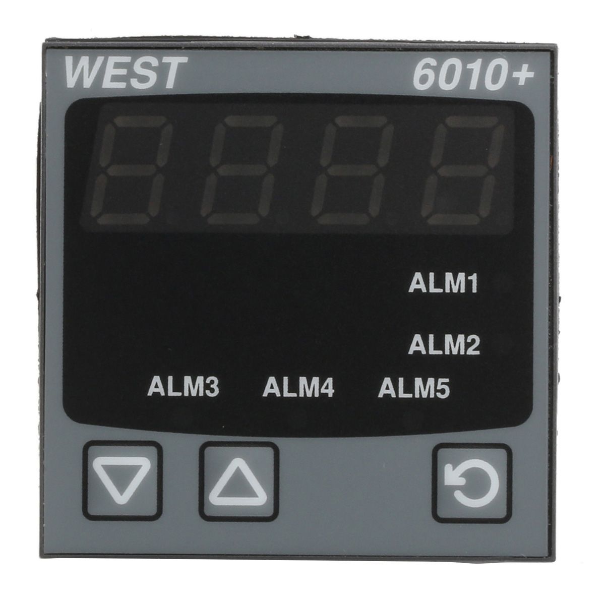 West Instruments P6010-2100-000 , LED Process Indicator for RTD, Thermocouples, 45mm x 45mm