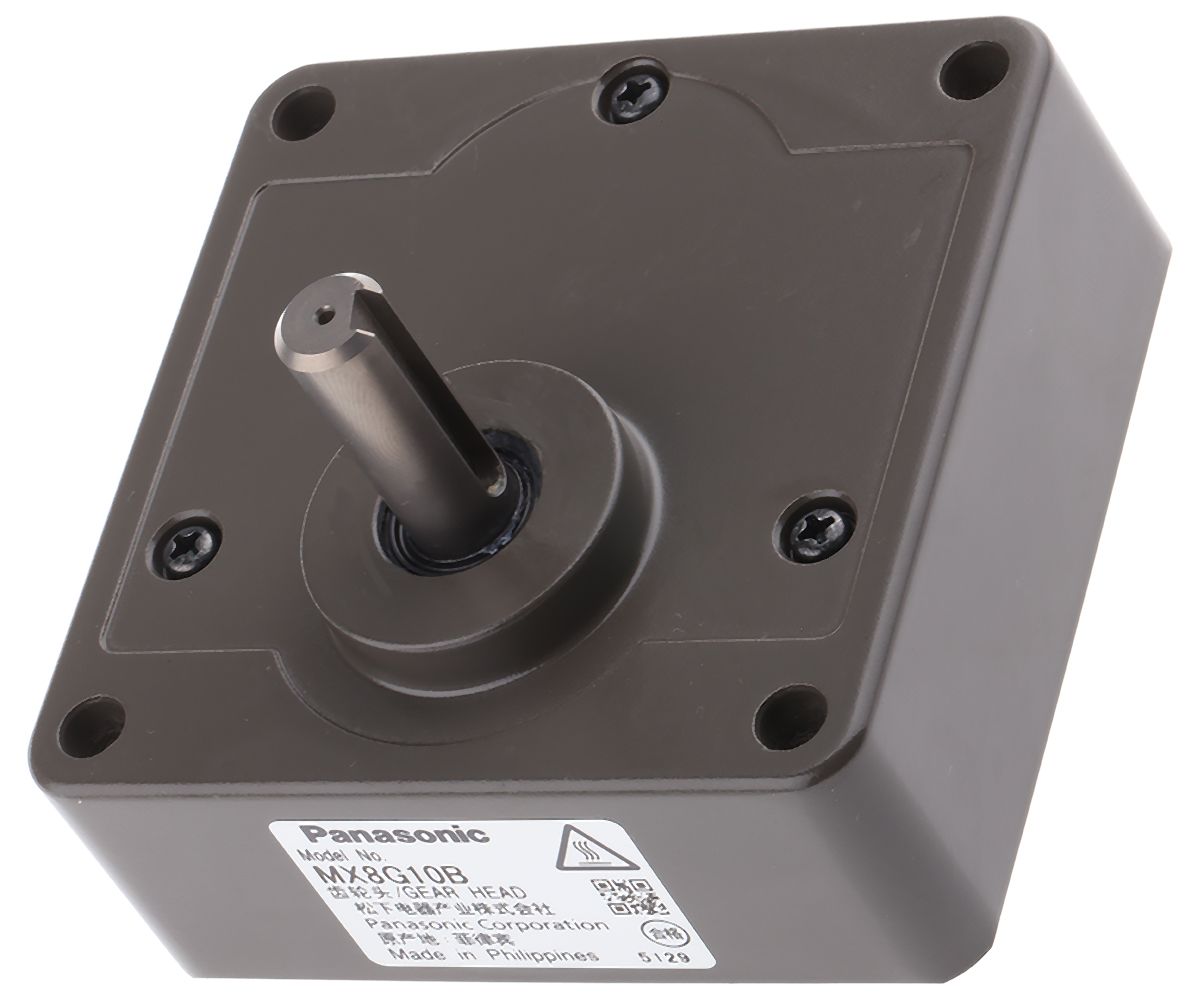MX8G10B Panasonic Spur Gearbox, 101 Gear Ratio, 1.27 Nm Maximum
