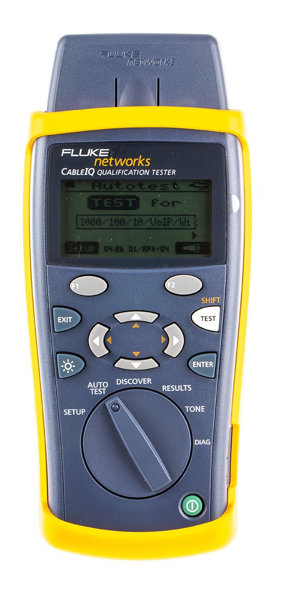 Fluke Networks Cable Tester Coaxial, CableIQ™ Residential Qualifier Kit