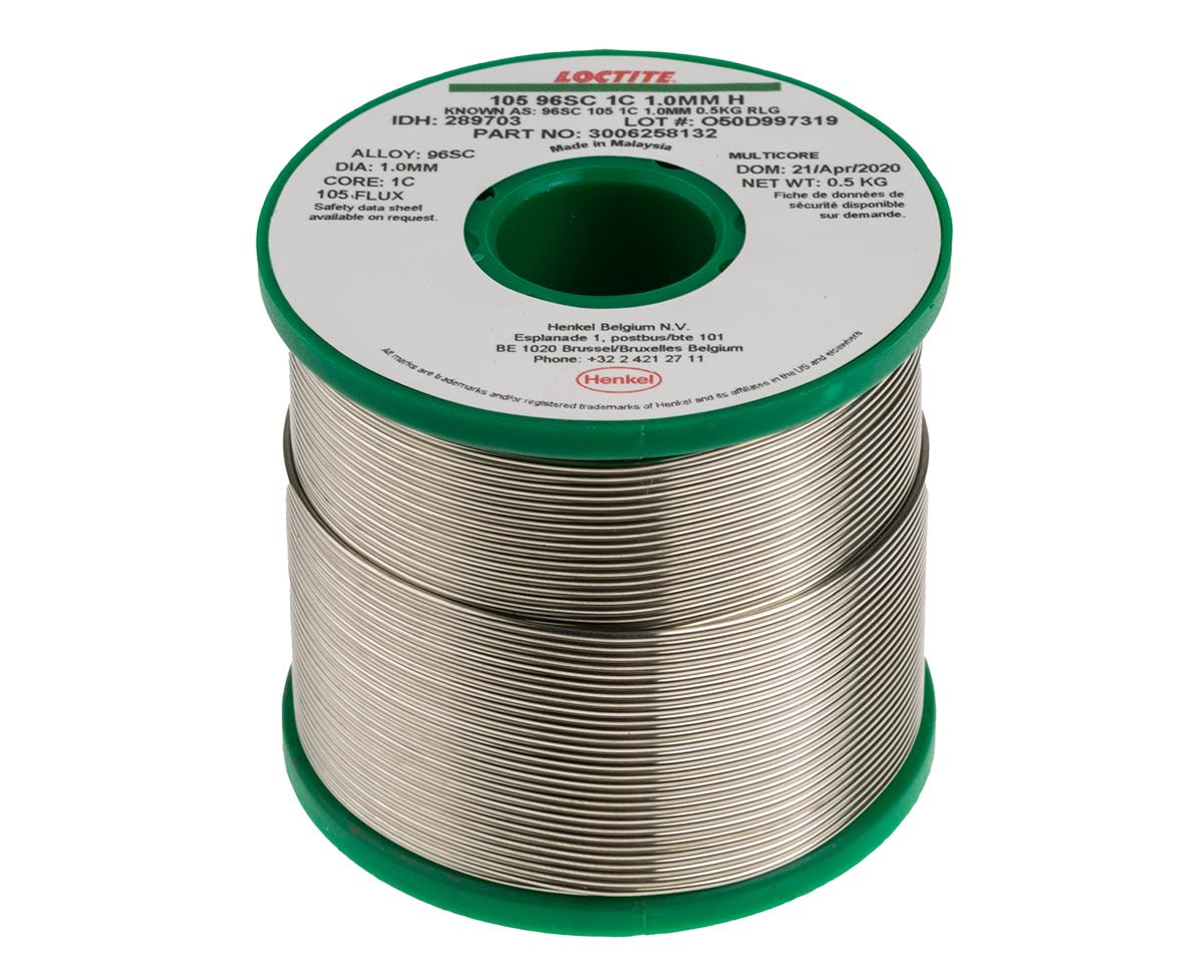 Multicore Wire, 1mm Lead Free Solder, 217°C Melting Point