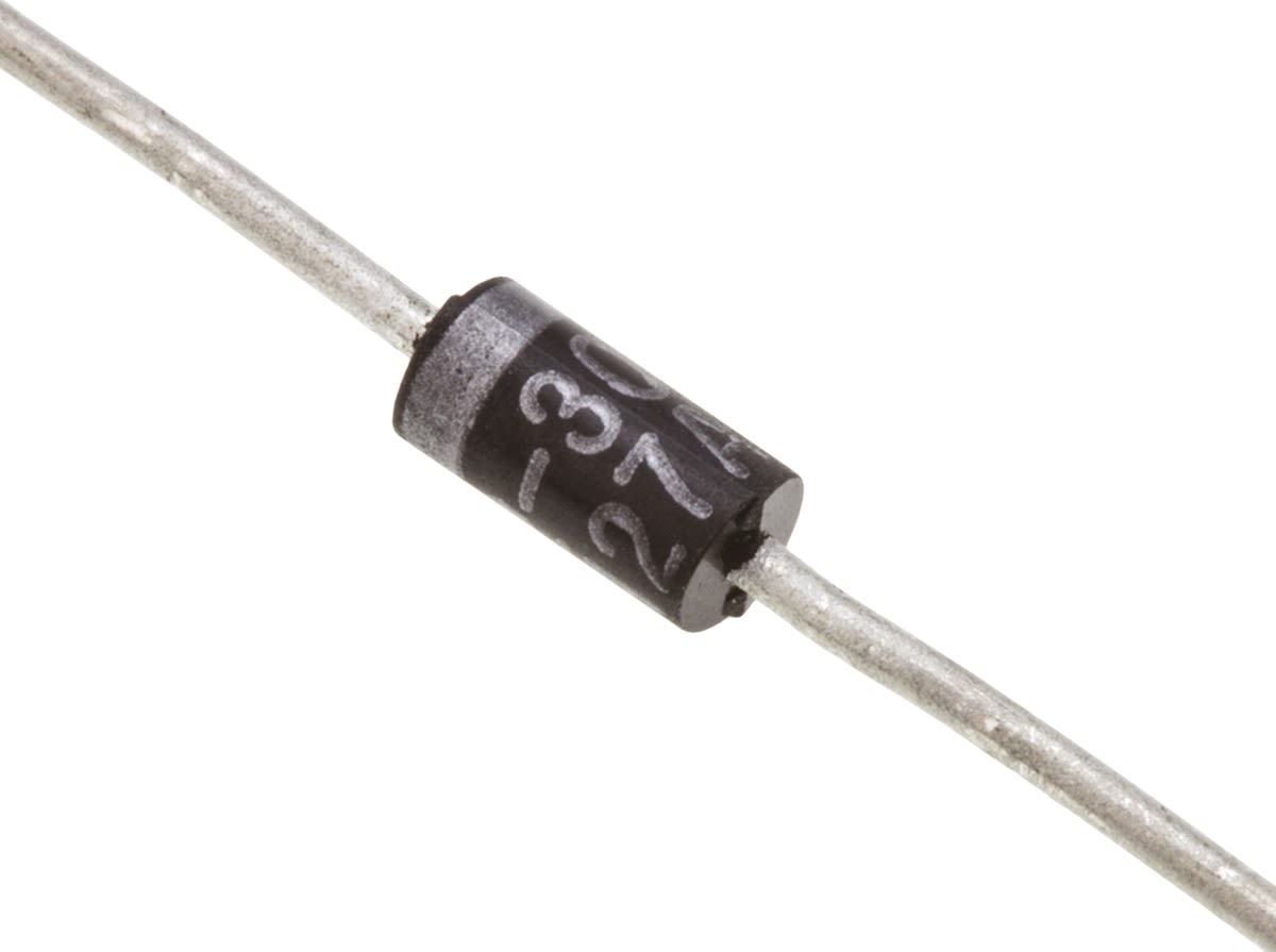 Vishay 3000V 250mA, Silicon Junction Diode, 2-Pin DO-204AL GP02-30-E3 ...