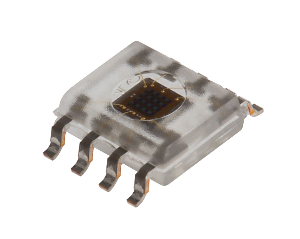 TCS3200D ams OSRAM, Colour Sensor, Colour Light to Frequency 470 nm, 524 nm, 640 nm 8-Pin SOIC