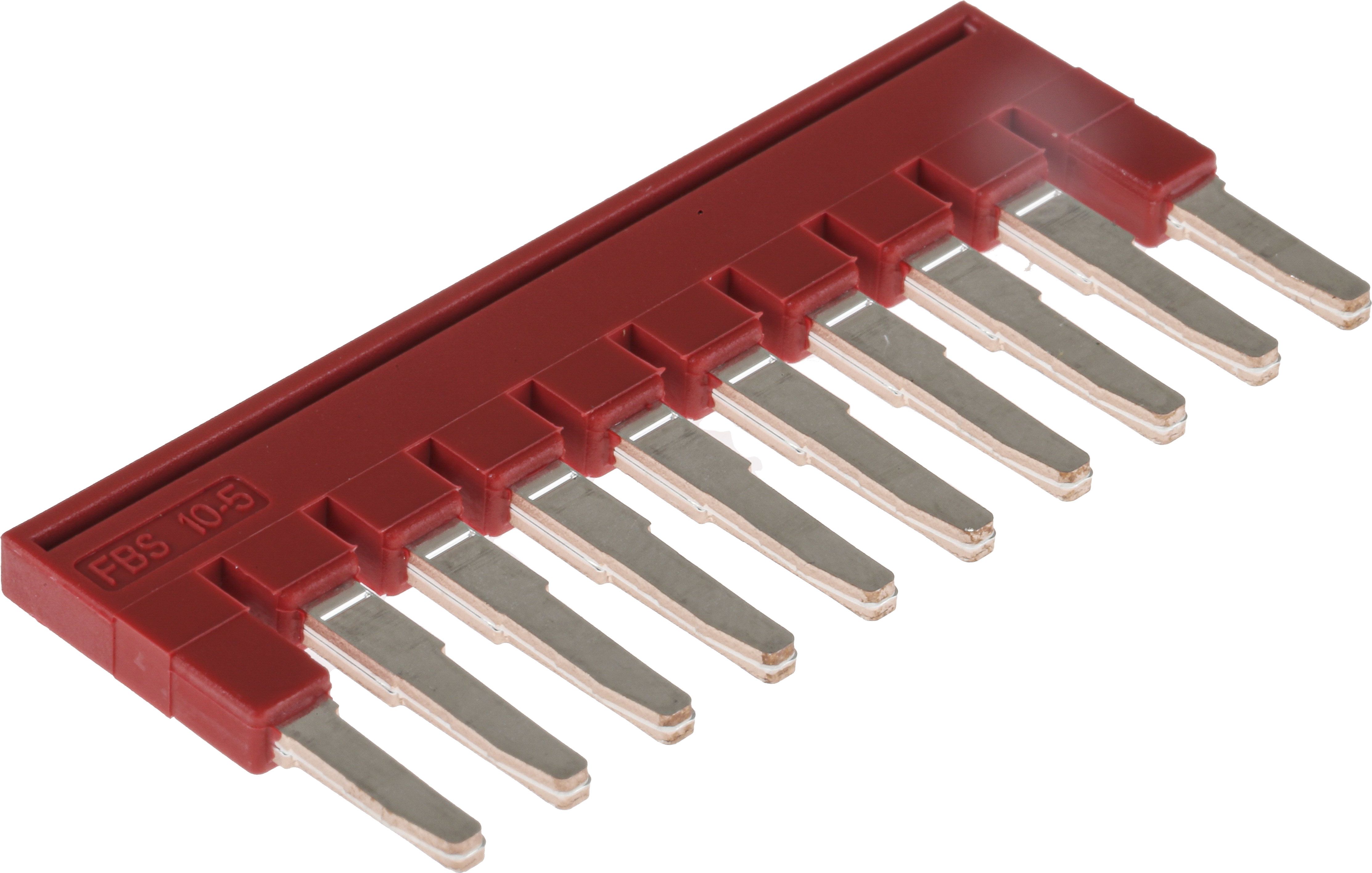 Phoenix Contact FBS 10-5 Series Jumper Bar for Use with DIN Rail Terminal Blocks