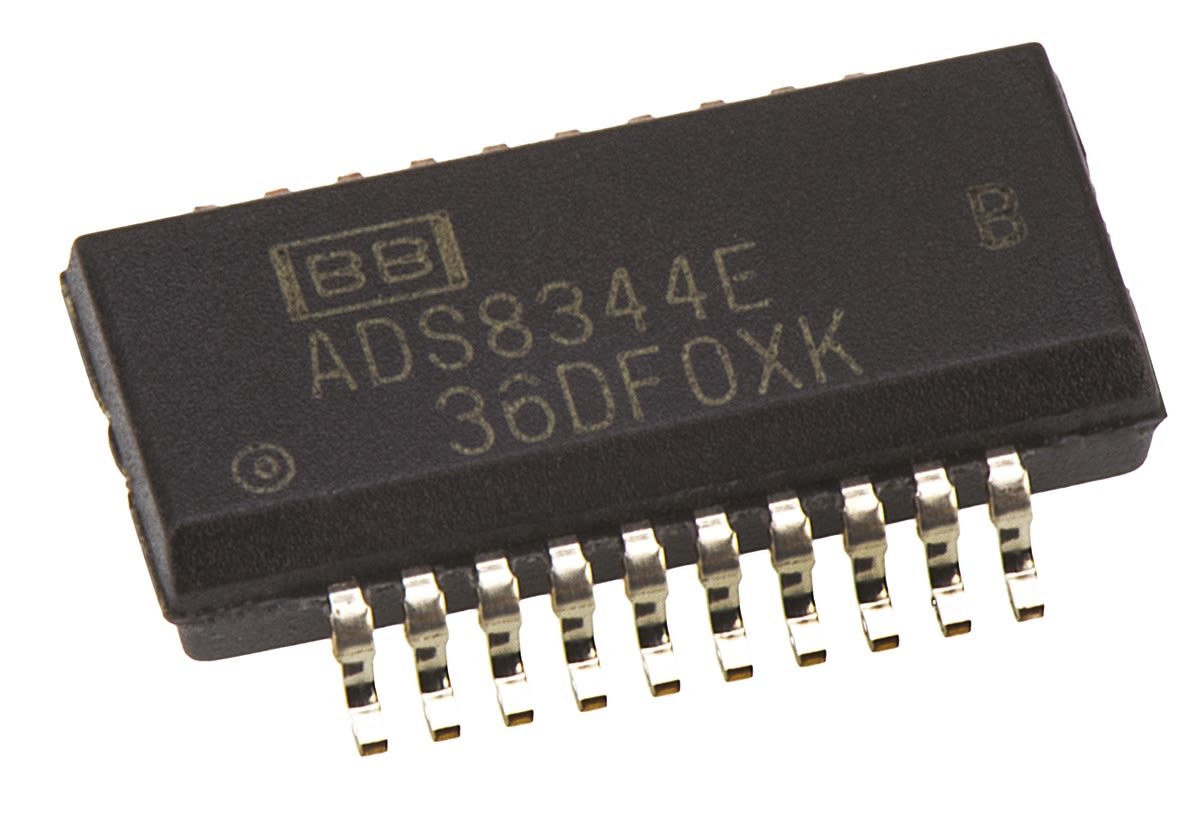 Texas Instruments ADS8344EB, 16bit Serial ADC Differential, Single