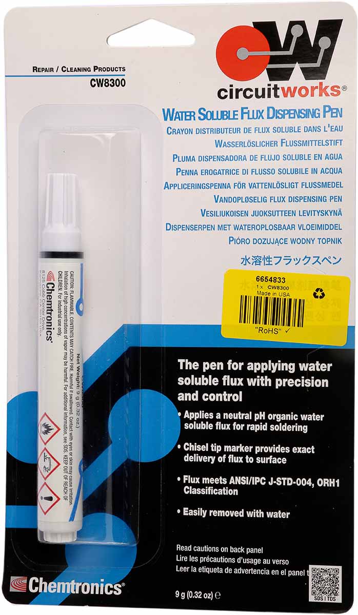 Chemtronics CW8300 9g Solder Flux Pen RS