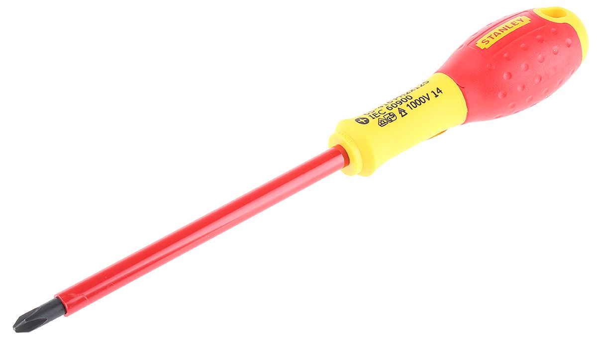 1 65 416 Stanley Phillips Standard Screwdriver Ph2 Tip Vde 1000v