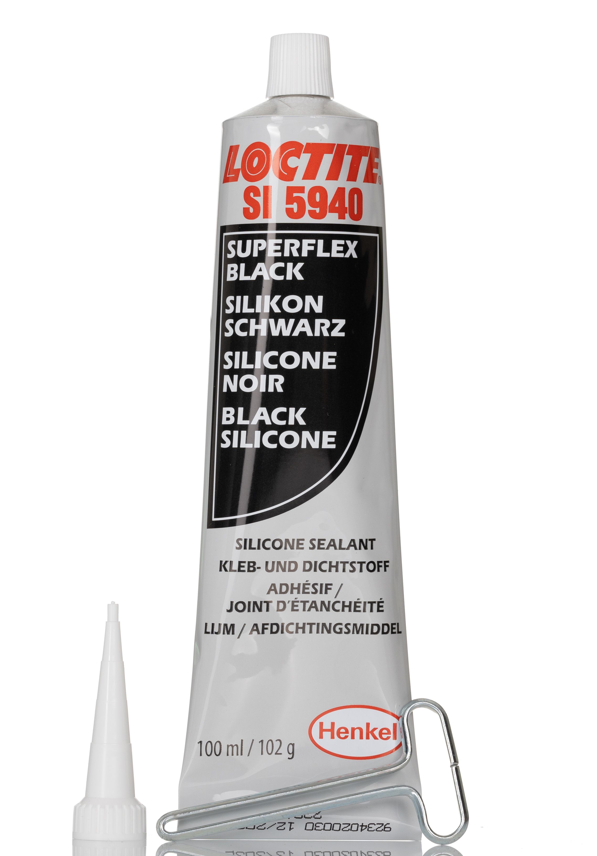 1127070 Adhésif Loctite 5940 Noir Pâte Tube 100 Ml Rs