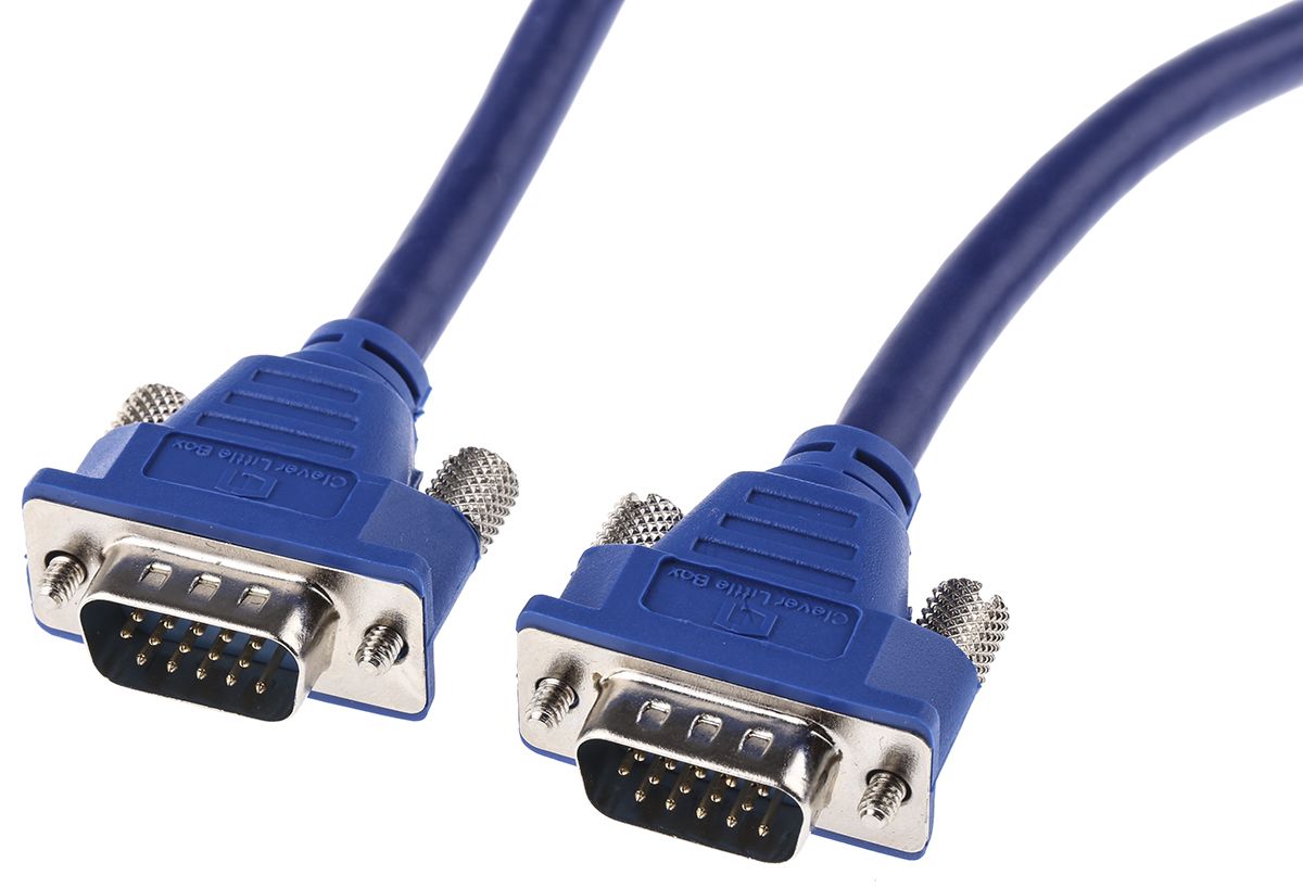 RS PRO Male VGA to Male VGA  Cable, 10m