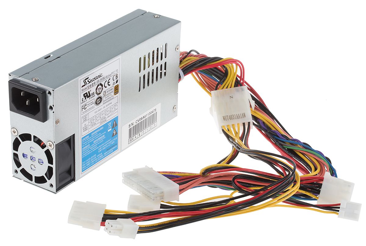 SS250SU APFC F0 80+ Seasonic 250W PC Power Supply, 90 → 264V ac