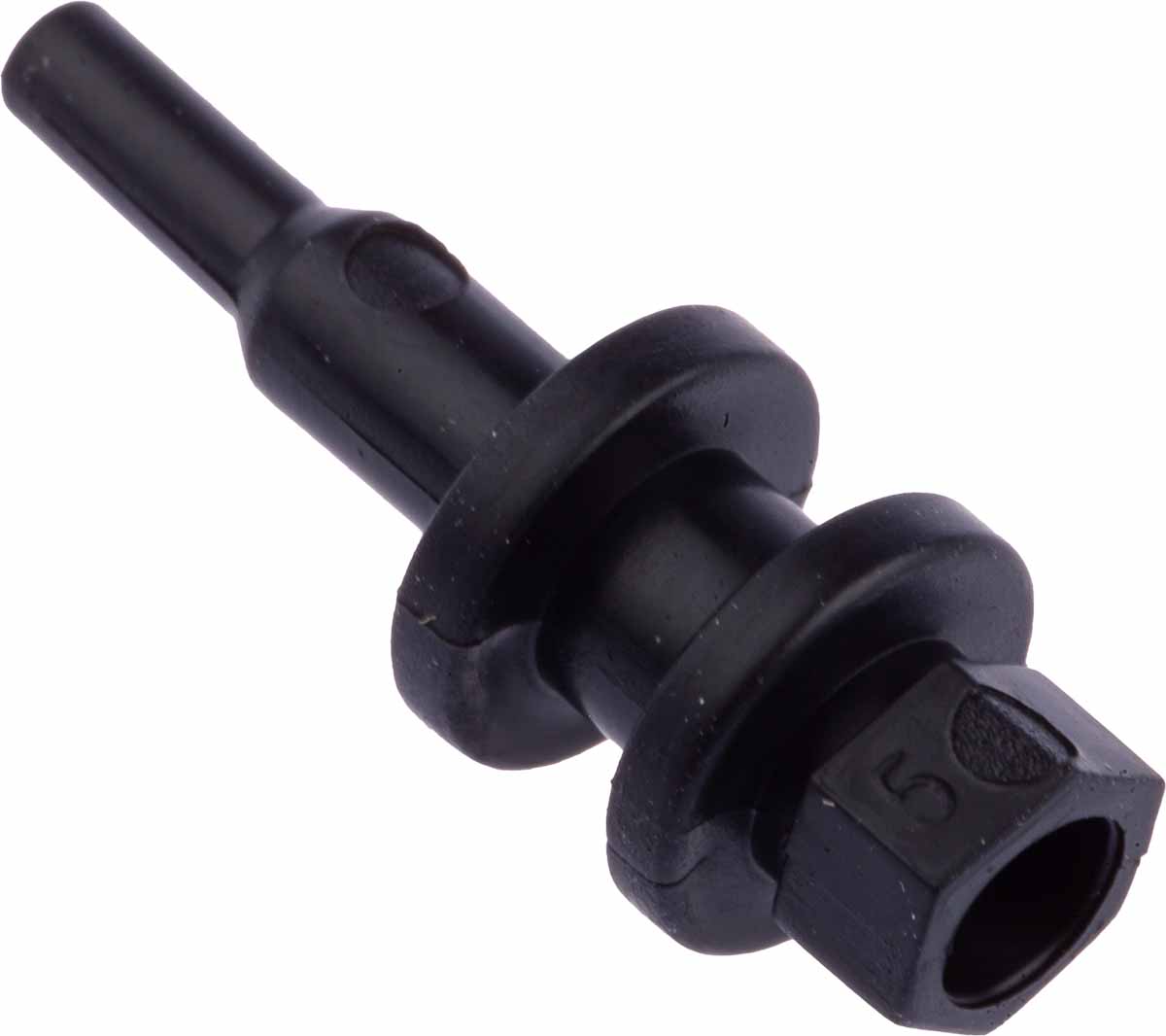 RS PRO Black Rubber Cable Grommet for 1 → 3mm Cable Dia.