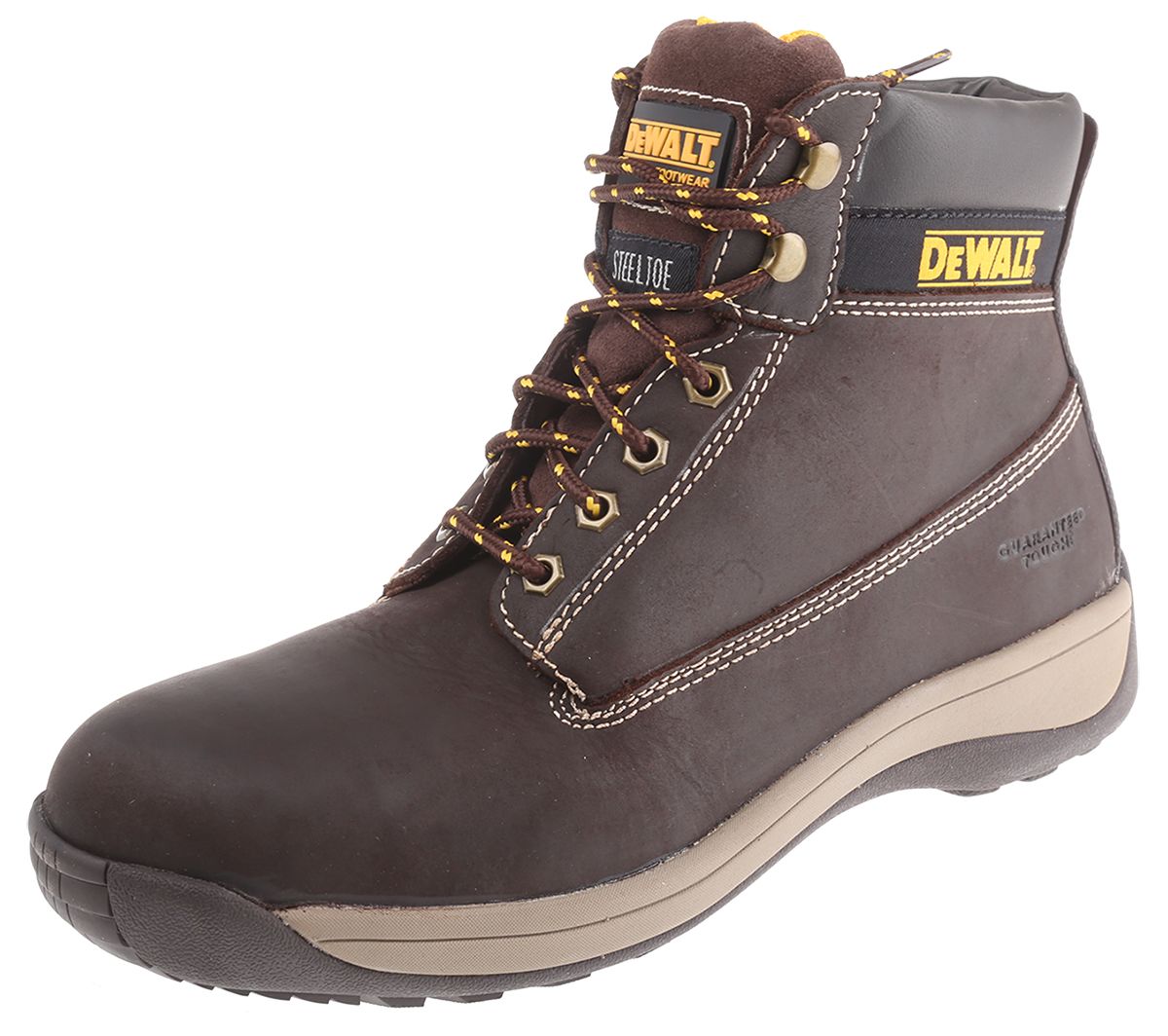 DeWALT Apprentice Brown Steel Toe Capped Mens Safety Boots, UK 9, EU 43