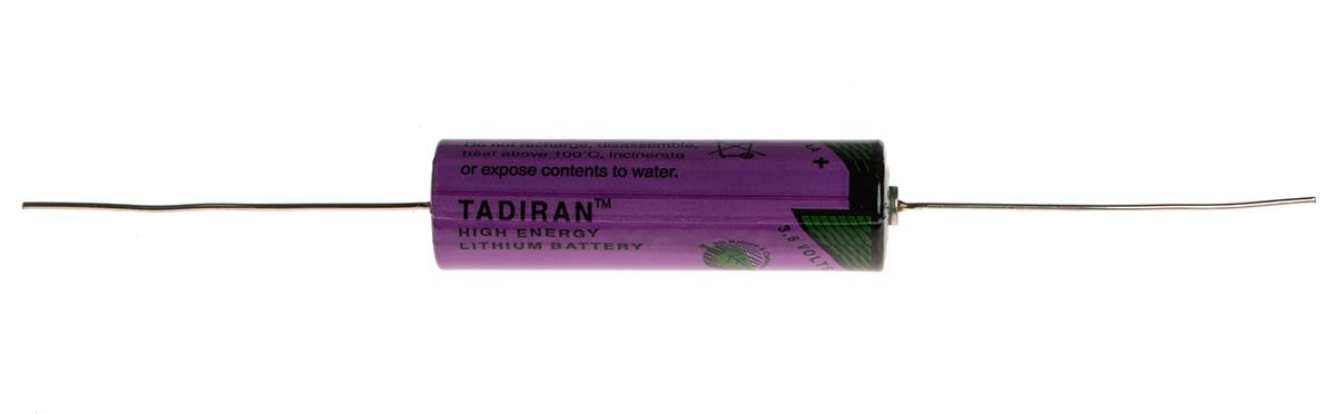Tadiran AA Batterie, Lithium Thionylchlorid, 3.6V / 2.4Ah, mit Lötfahne