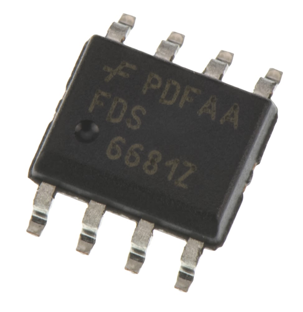 onsemi PowerTrench FDS6681Z P-Kanal, SMD MOSFET 30 V / 20 A 2,5 W, 8-Pin SOIC