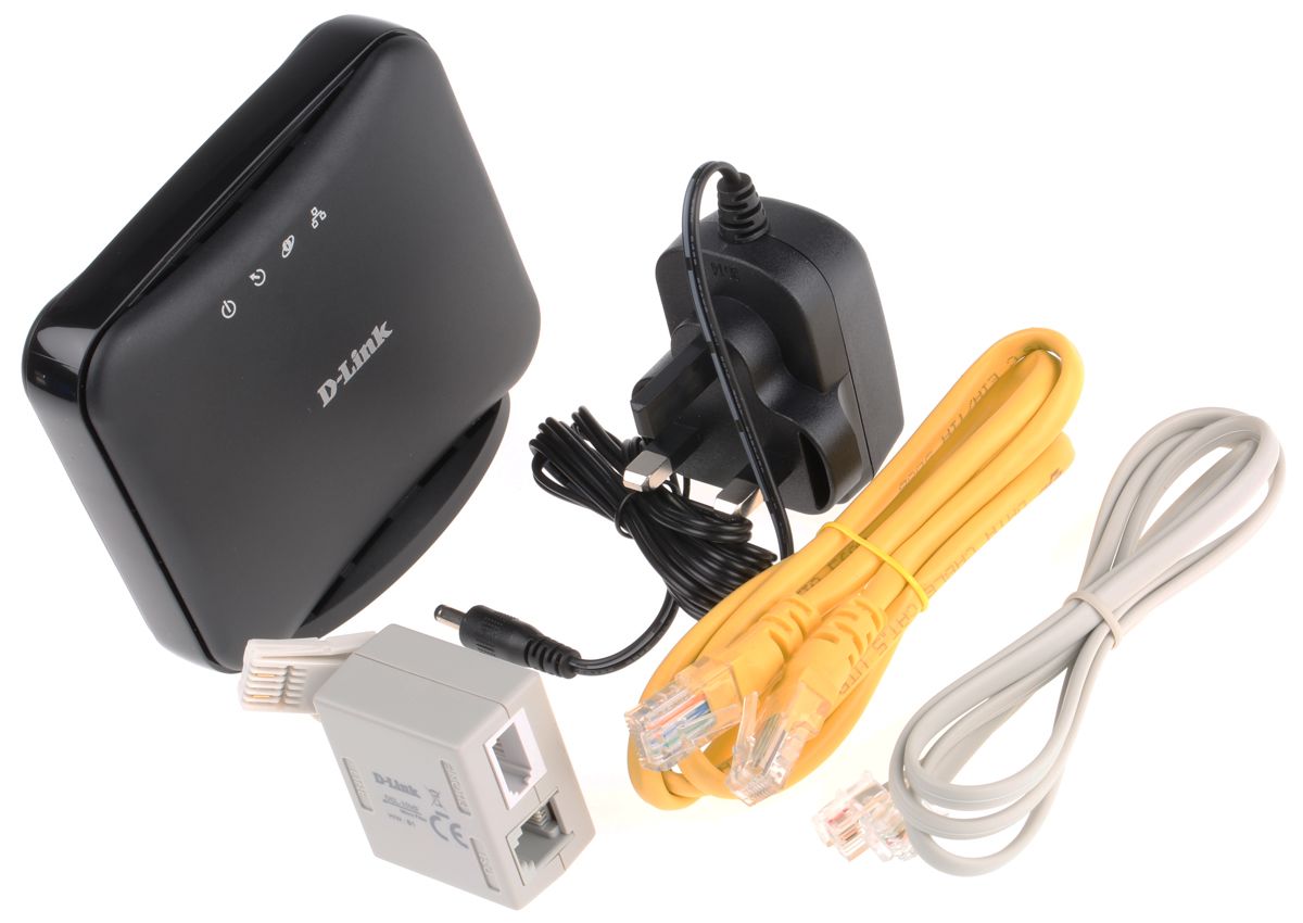 Módem con cable DLink DSL320B/UK ADSL RS