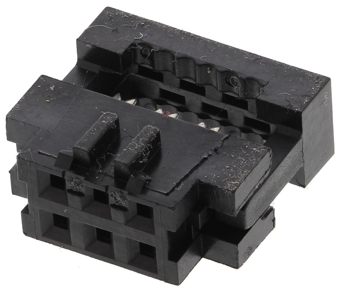 Amphenol Communications Solutions 6-Way IDC Connector Socket for Cable Mount, 2-Row