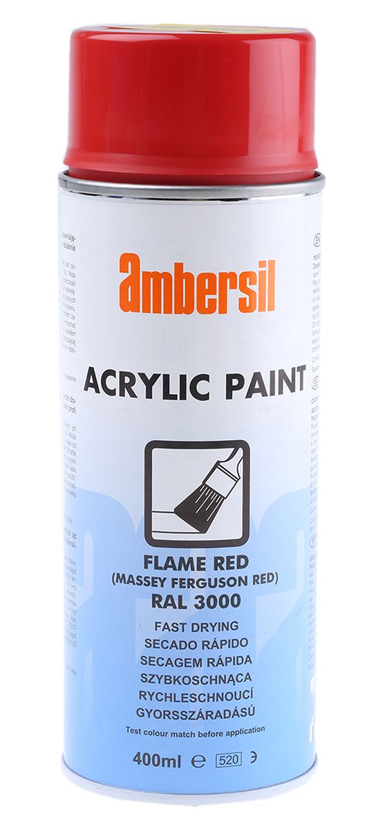 Ambersil 400ml Red Gloss Spray Paint