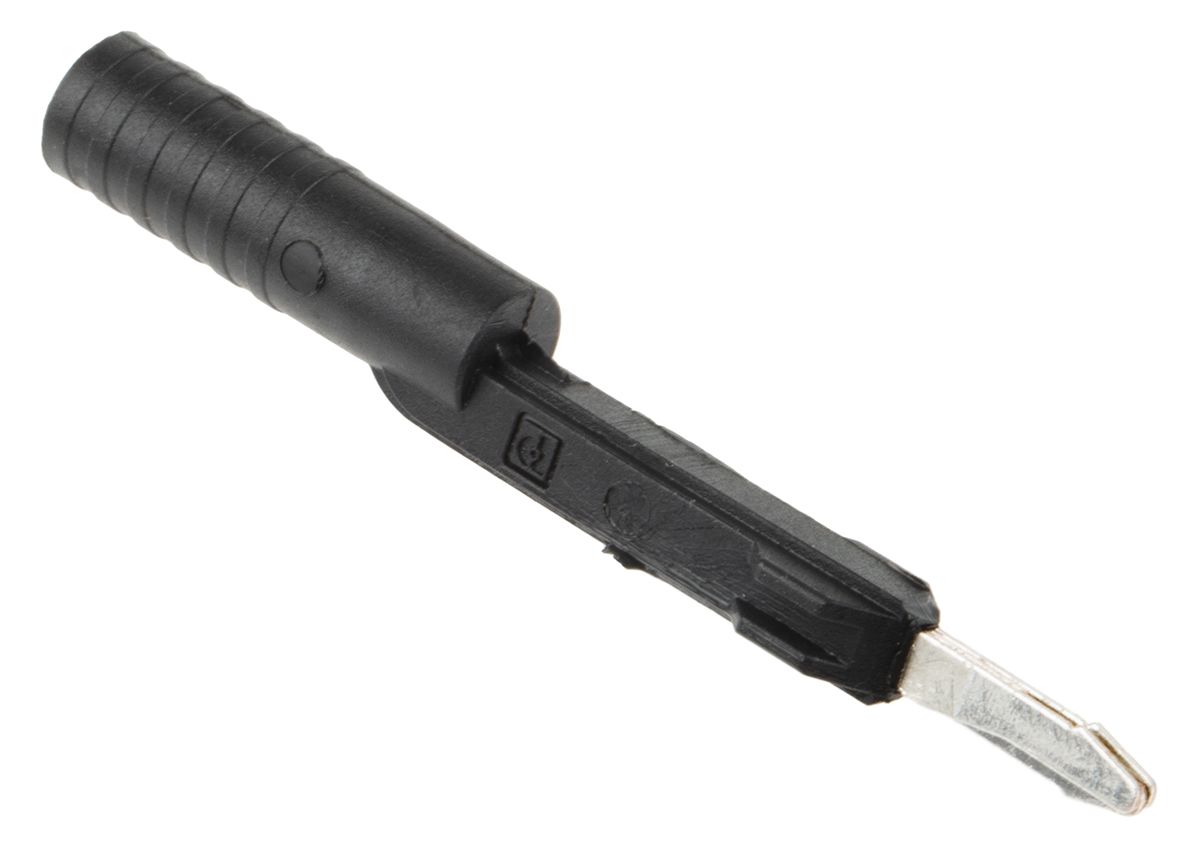 Phoenix Contact ellenőrzőcsatlakozó adapter, Fekete, Ø 4mm