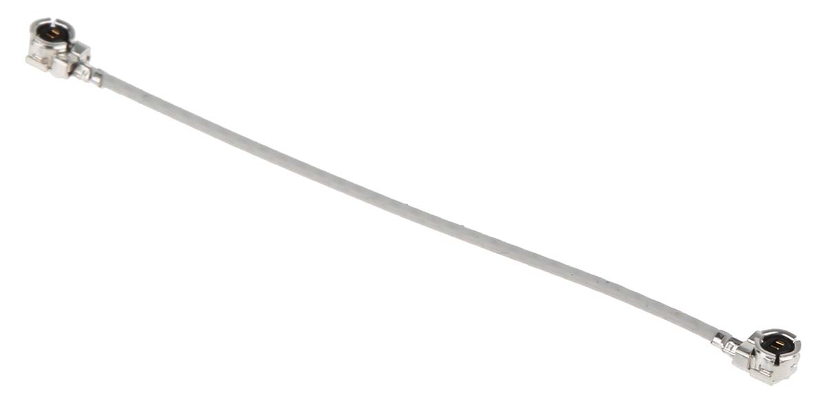 Hirose Female U.FL to Female U.FL Coaxial Cable, 50 Ω, 50mm