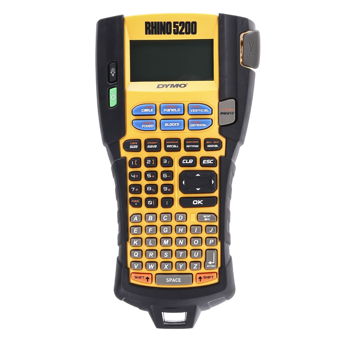 Dymo Rhino 5200 Handheld Label Printer, 19mm Max Label Width, UK Plug