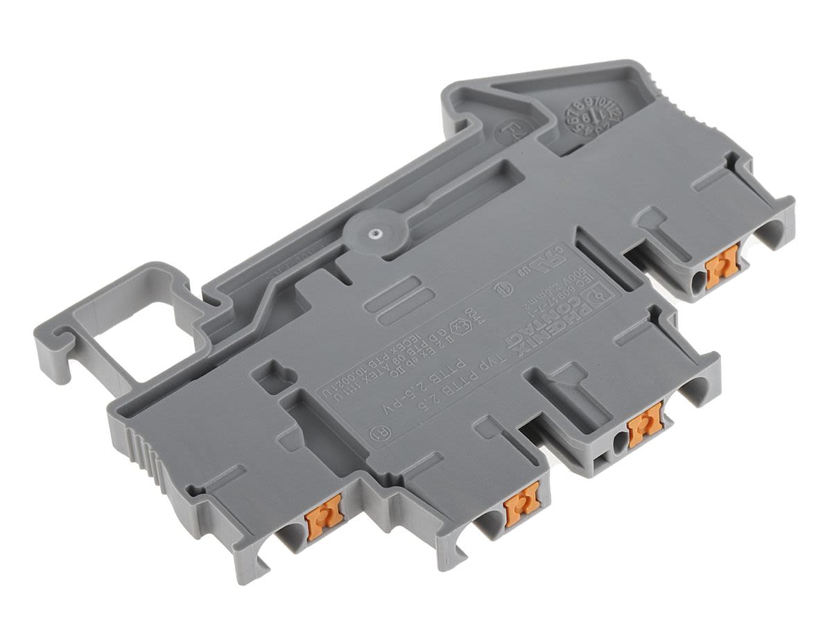 3210567 Phoenix Contact Grey PTTB 2.5 Double Level Terminal Block