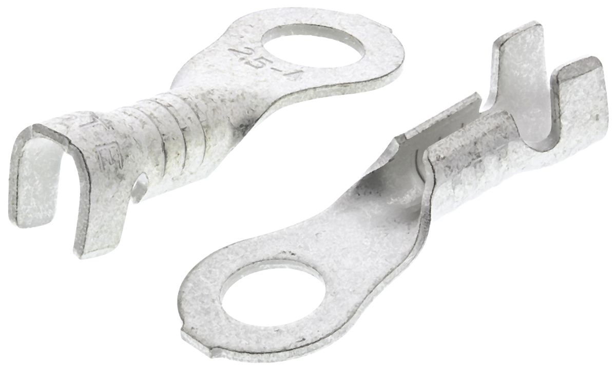 LRB2.5TM4 JST, LRB Uninsulated Ring Terminal, M4 Stud Size, 1mm² to