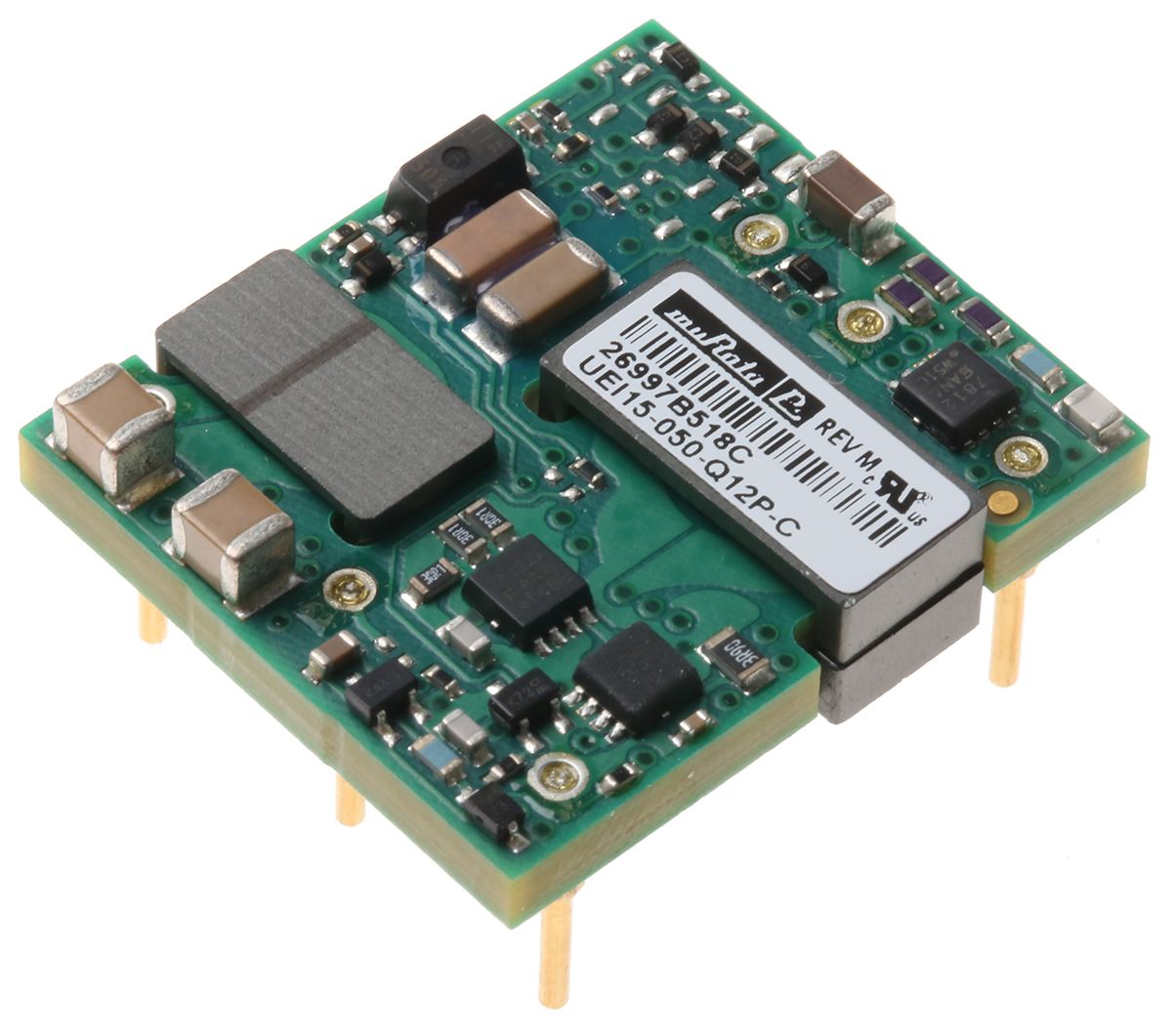 UEI15-050-Q12P-C | Murata Power Solutions UEI15 DC-DC Converter, 5V dc ...