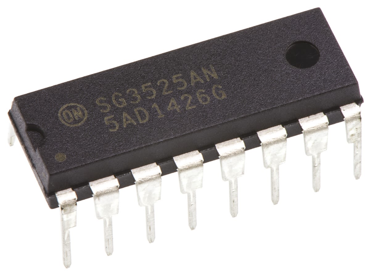 onsemi SG3525ANG, Dual PWM Controller, 35 V, 400 kHz 16-Pin, PDIP
