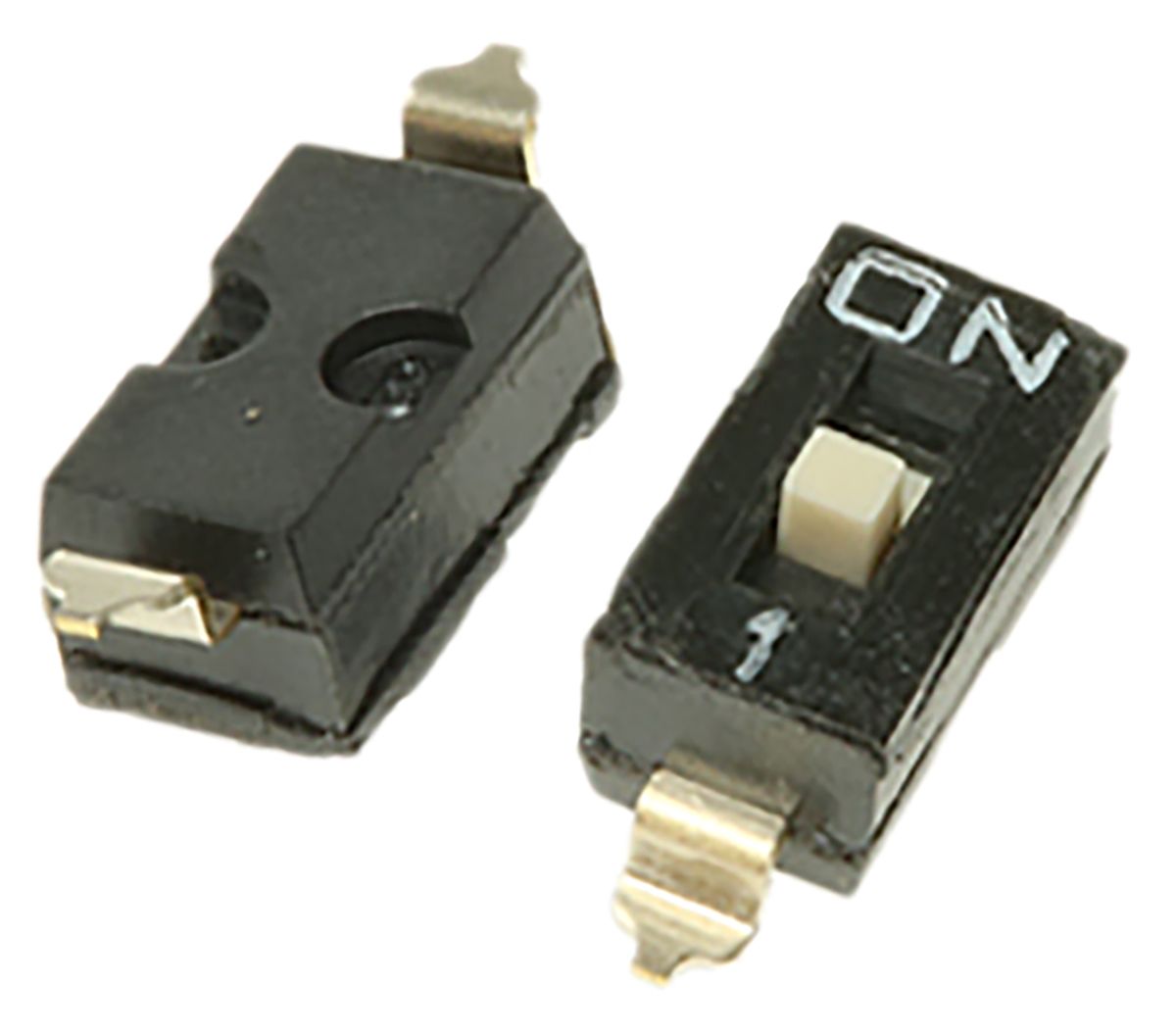 DM01V 1 Way Surface Mount DIP Switch SPST, Raised, Slide Actuator RS