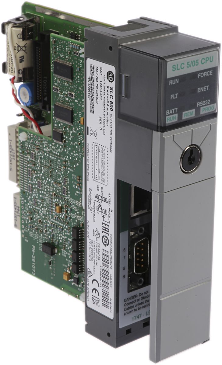 Allen Bradley SLC 500 SPS CPU 5 → 24 V für Serie SLC 500 Digital EIN Digital AUS, Ethernet
