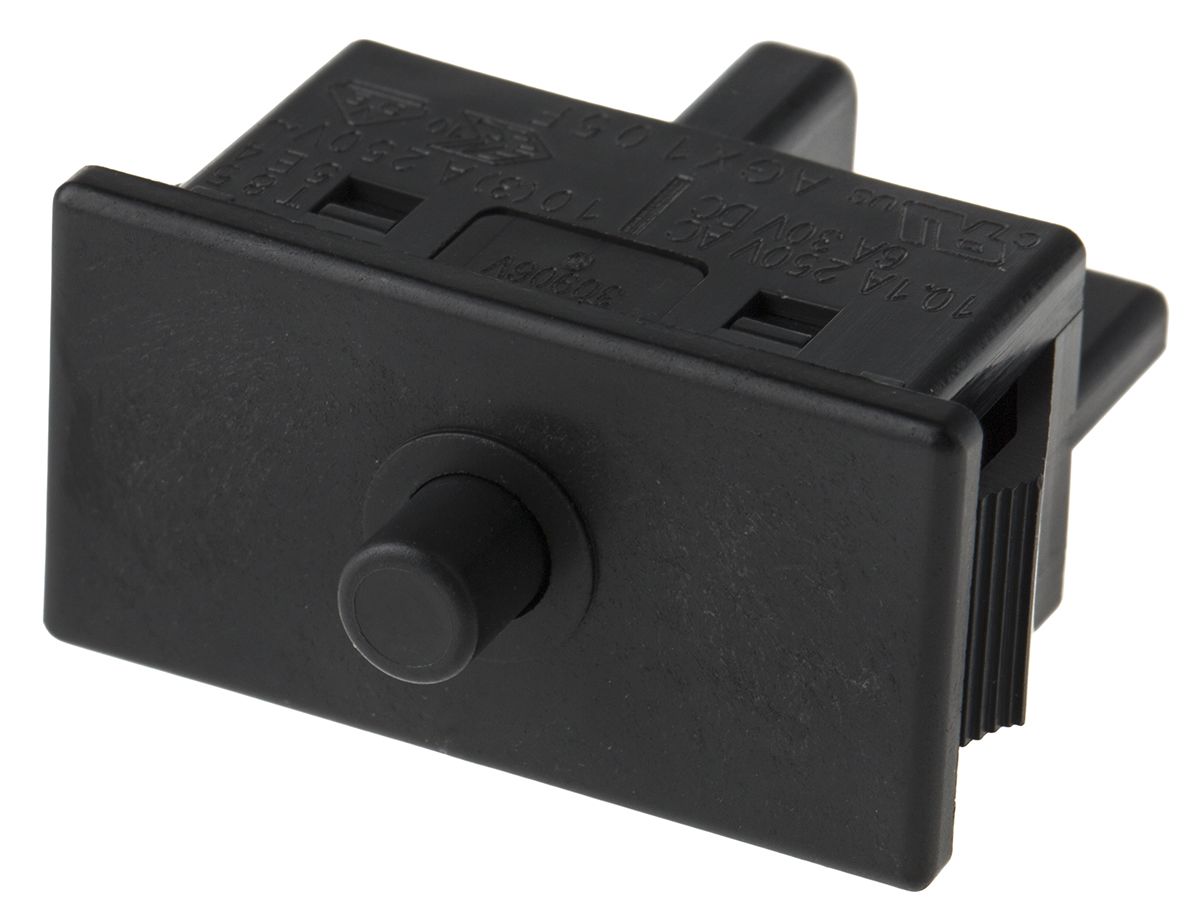 Safety Interlock Switch Plunger, SPST 10.1 A @ 250 V ac, -25 → +85°C