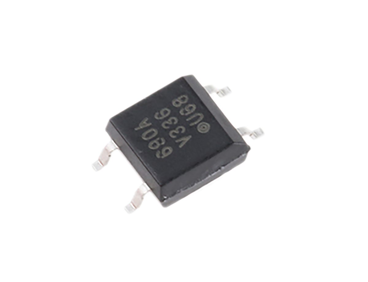 Vishay, SFH690ABT DC Input Transistor Output Optocoupler, Surface Mount
