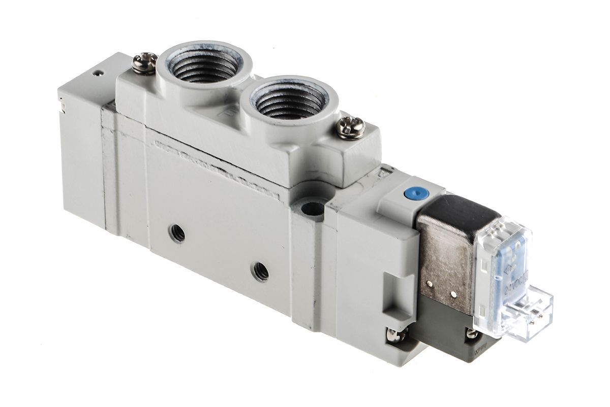 SY71205LOU02FQ SMC 5/2 Pneumatic Solenoid Valve Solenoid/Pilot G