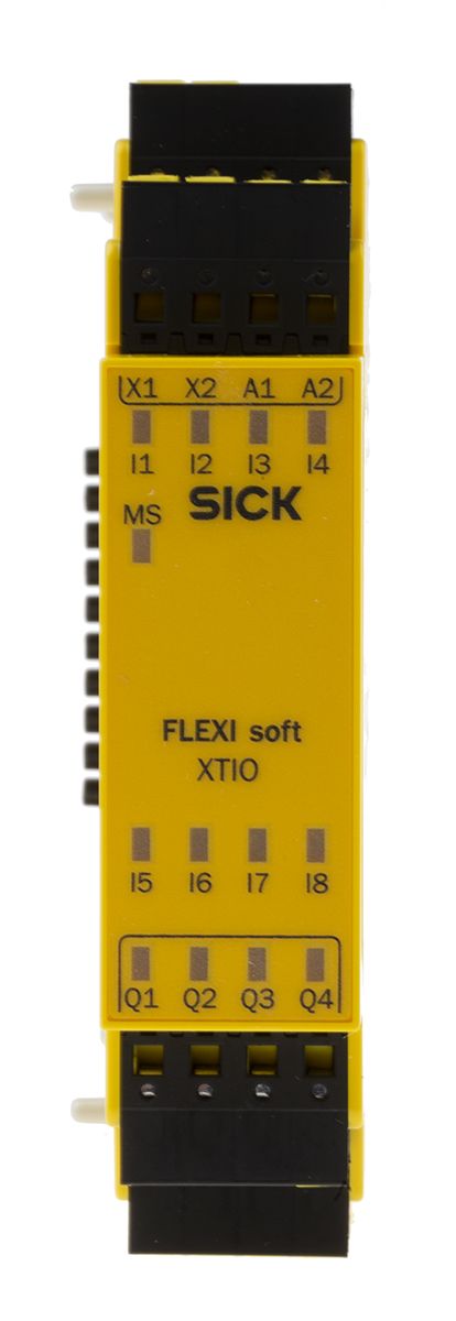 Sick Flexi Soft Series Input/Output Module, 8 Inputs, 4 Outputs, 24 V dc