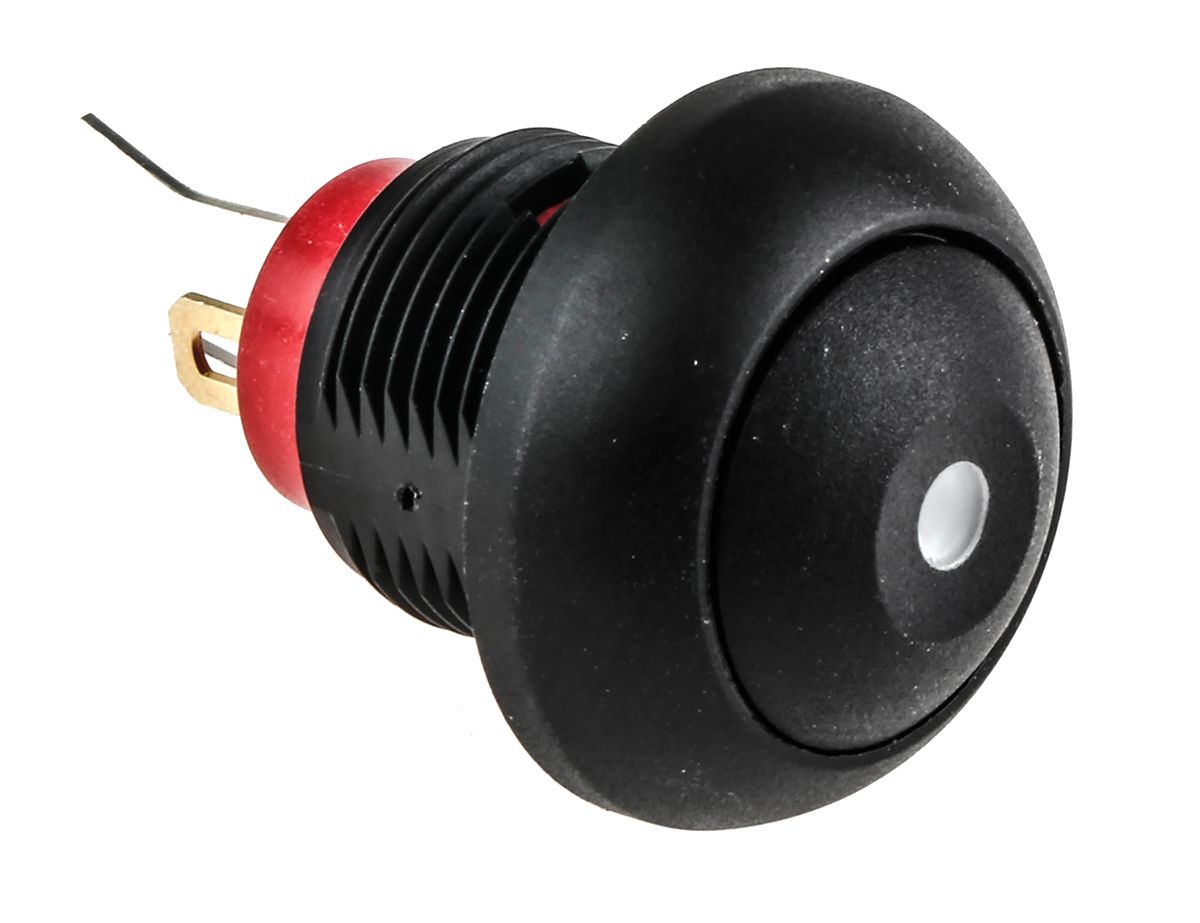 DPWL1CGKG KNITTERSWITCH Illuminated Momentary Miniature Push Button