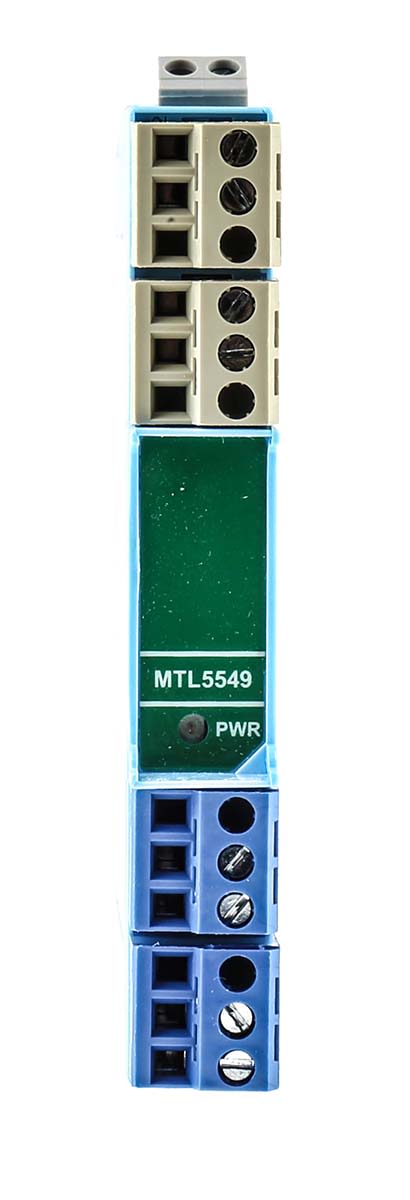 MTL 2 Channel Zener Barrier, Isolated Driver, Current Input, Current Output, ATEX
