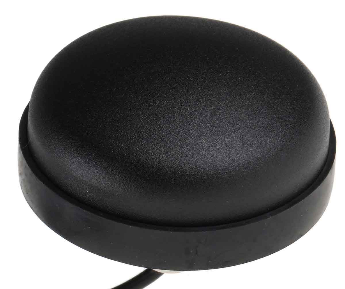 RF Solutions ANT-GSMPUKS-IP68 Puck Antenna with SMA Connector, 2G (GSM/GPRS), 3G (UTMS), 4G (LTE)